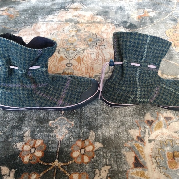 Vans Boylston Women Green Textile Ankle Sneakers - Picture 6 of 7